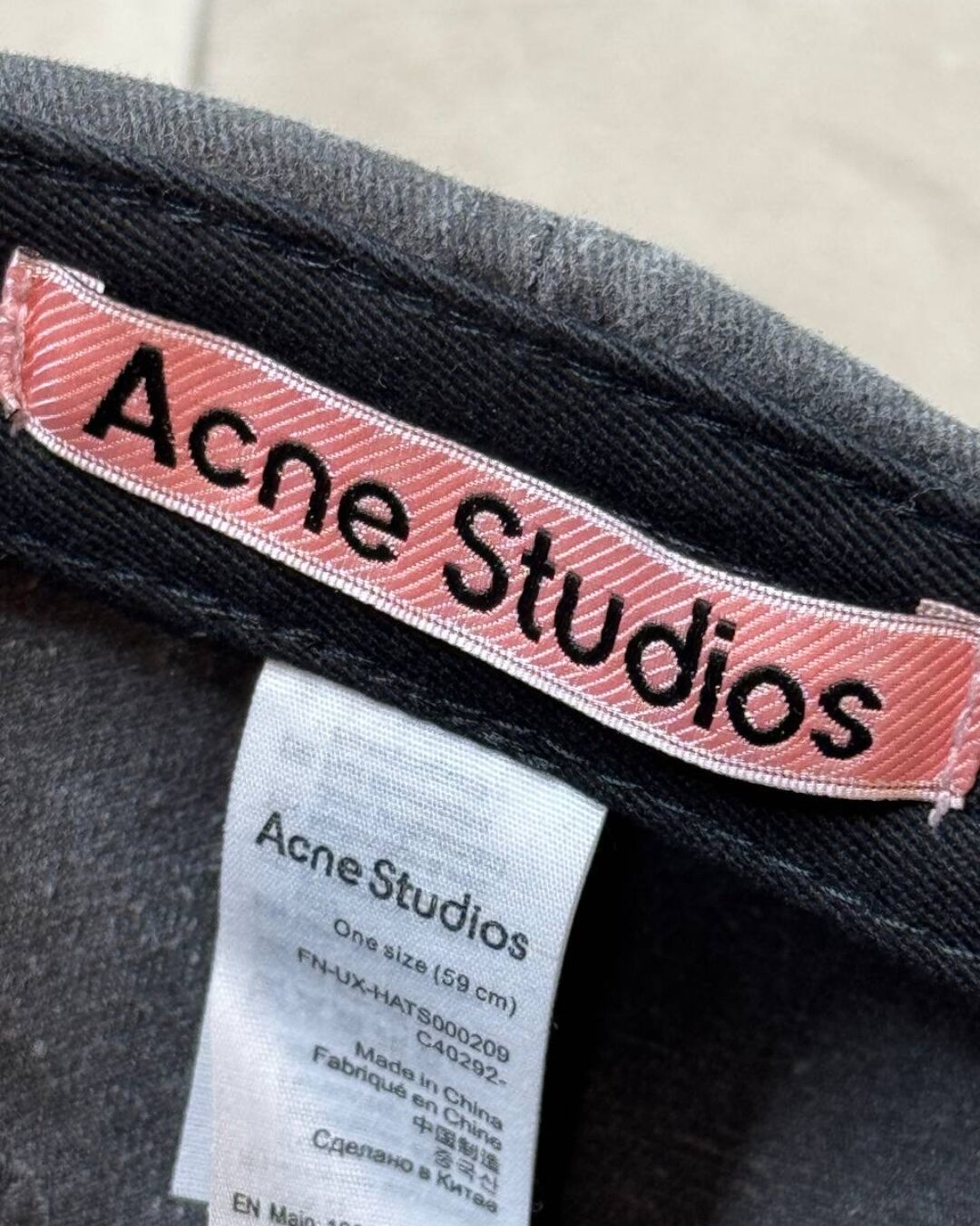 Кепка Acne Studios