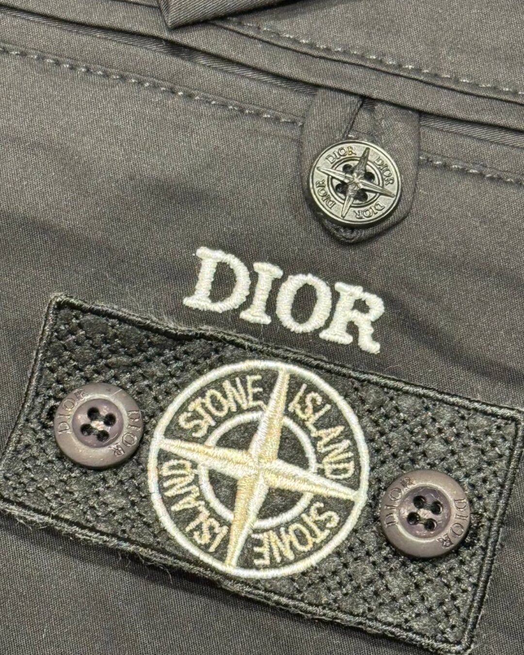 Костюм Dior x Stone Island