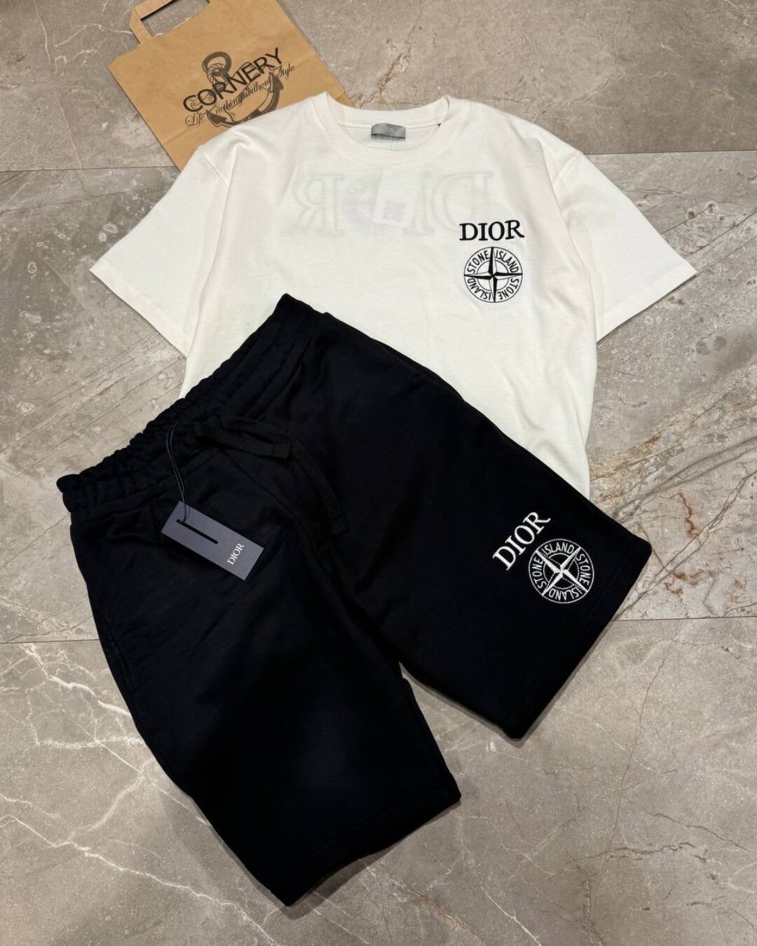 Костюм Dior x Stone Island