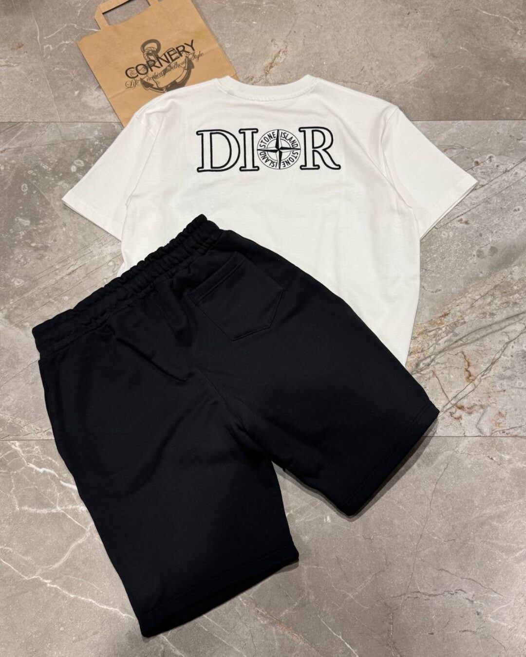 Костюм Dior x Stone Island