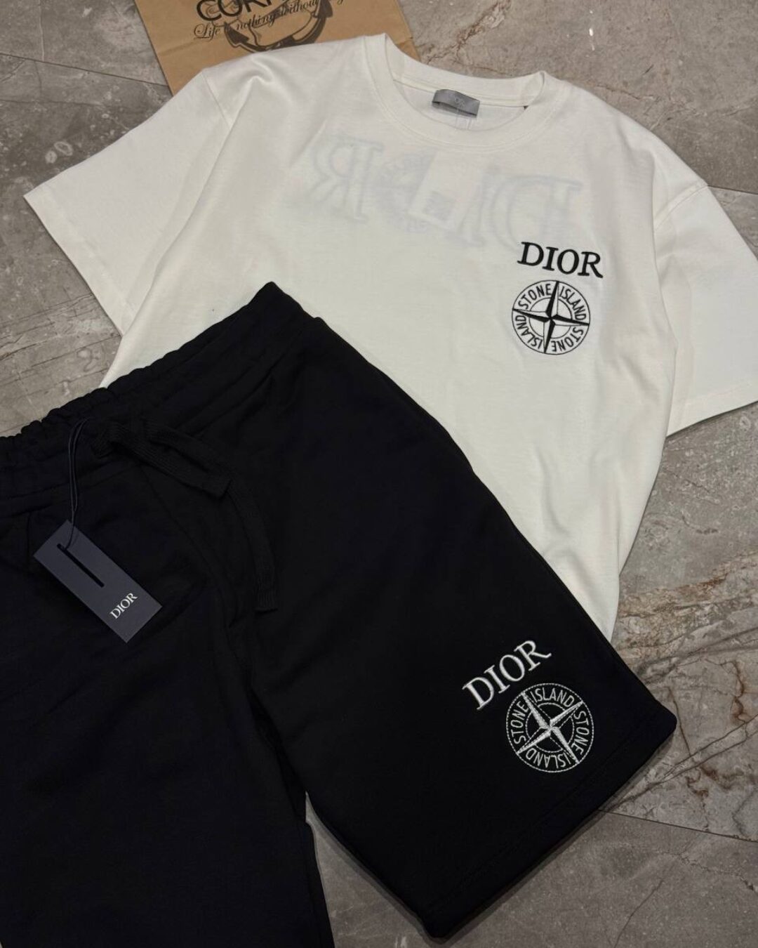 Костюм Dior x Stone Island