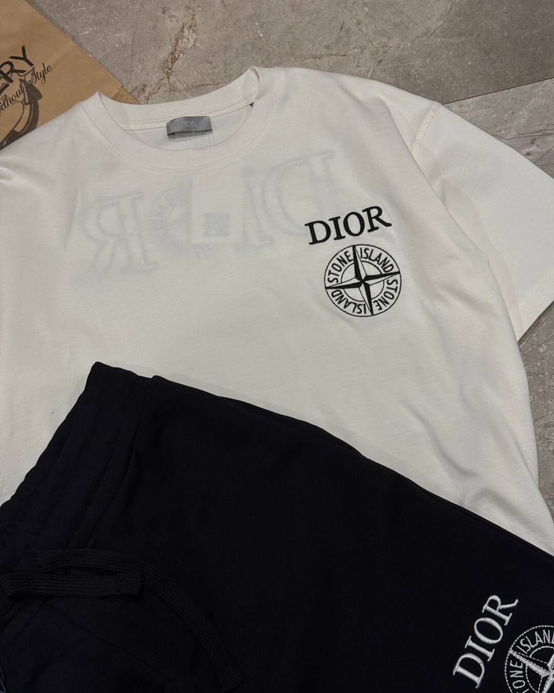 Костюм Dior x Stone Island