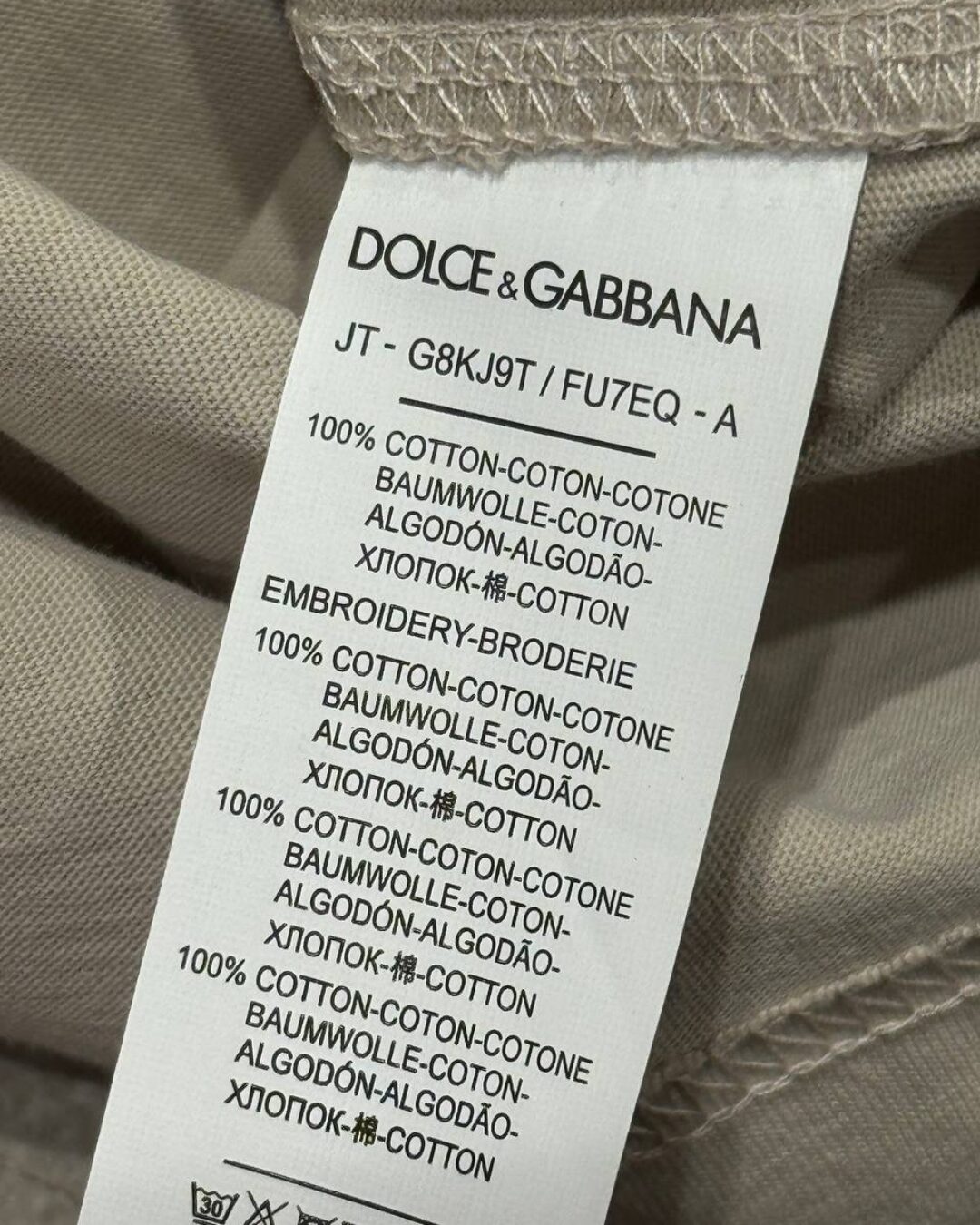 Футболка Dolce & Gabbana