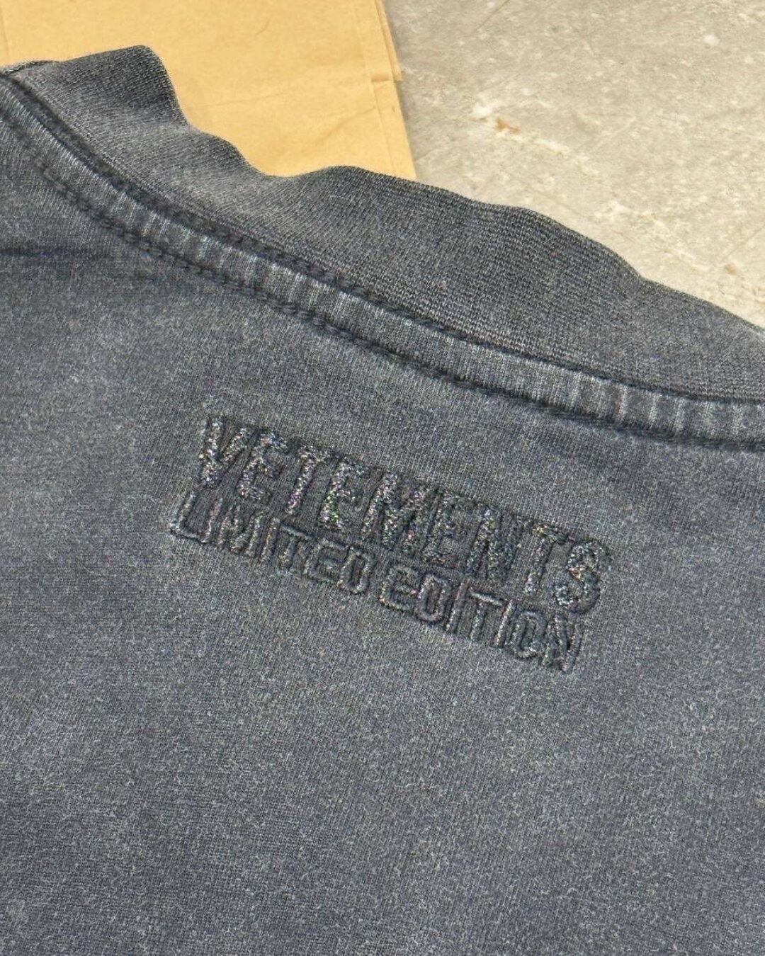 Футболка Vetements My Name Is — фото 8
