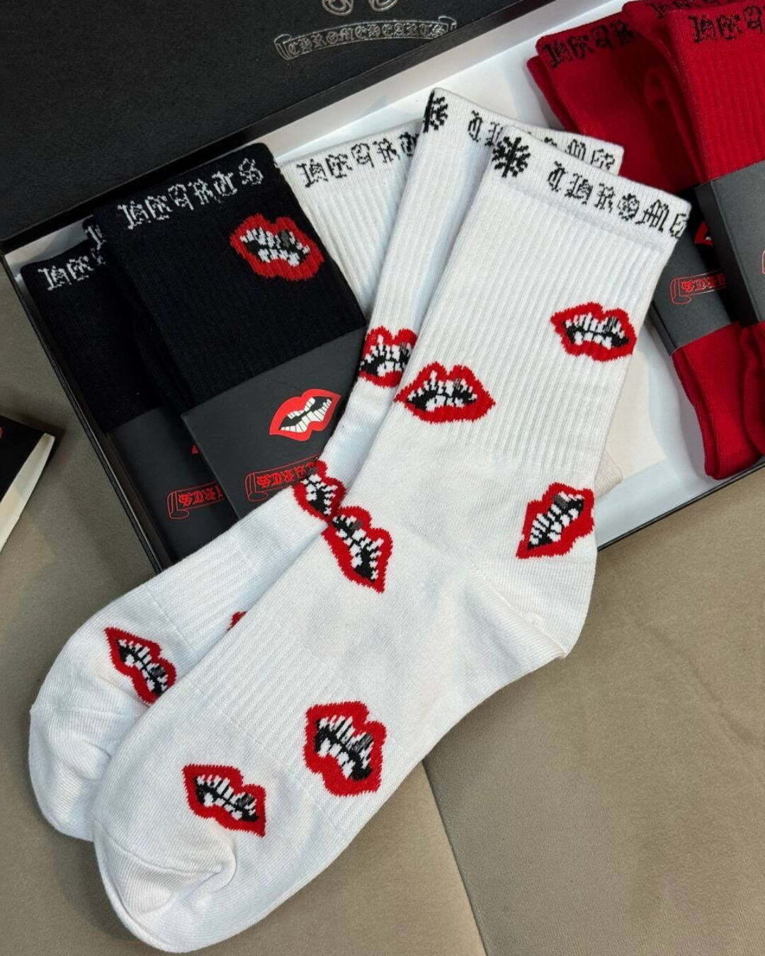 Комплект носков Chrome Hearts 6 шт.