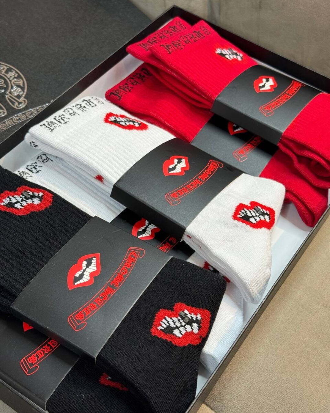 Комплект носков Chrome Hearts 6 шт.