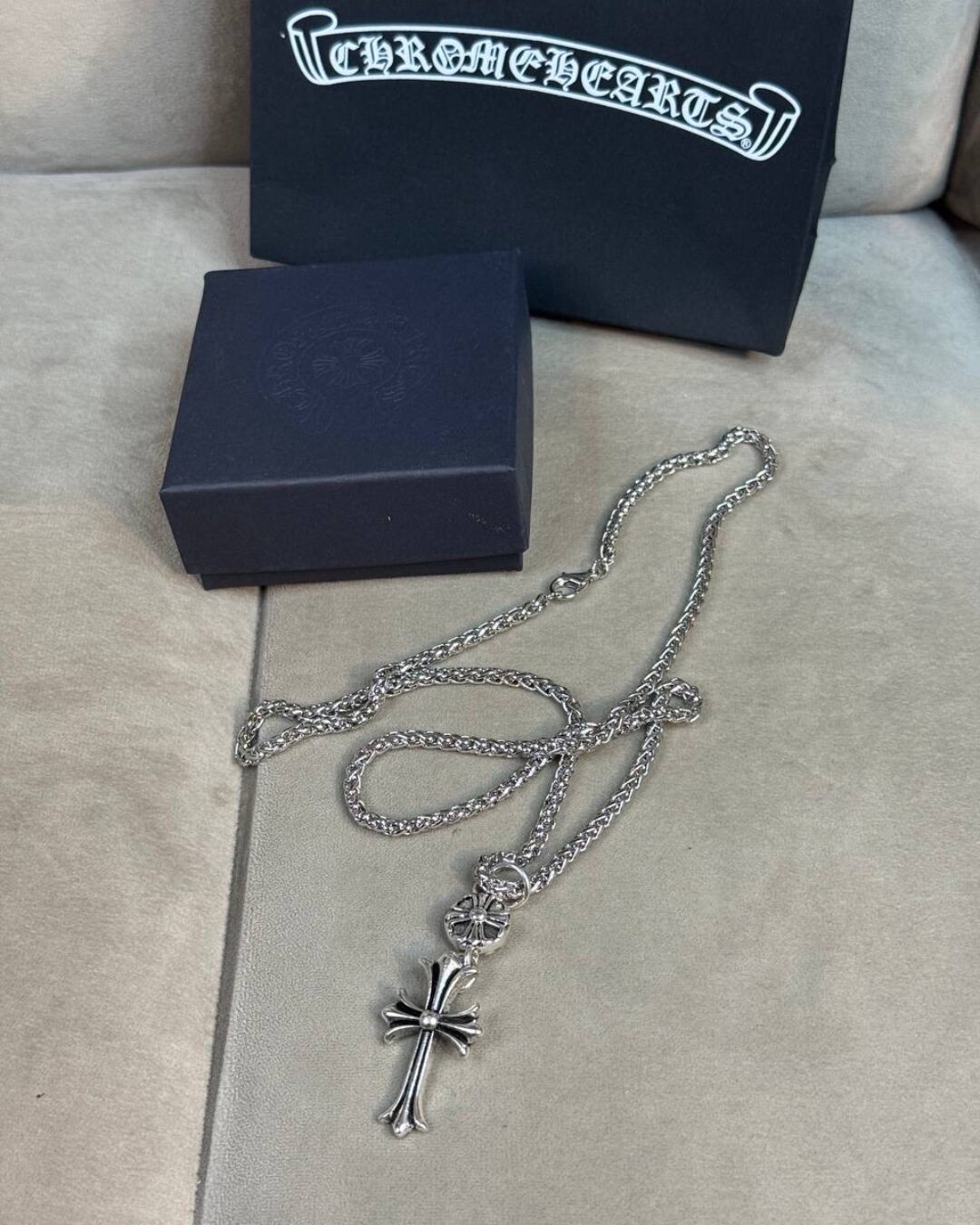 Колье Chrome Hearts