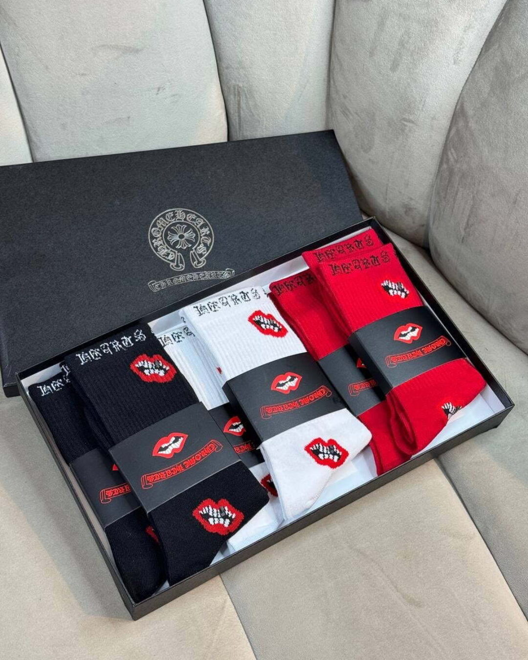 Комплект носков Chrome Hearts 6 шт.