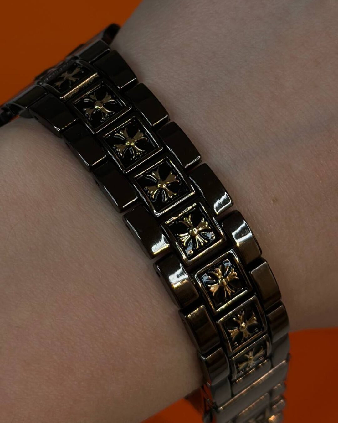 Браслет Chrome Hearts (Apple Watch 42/44/45/49)