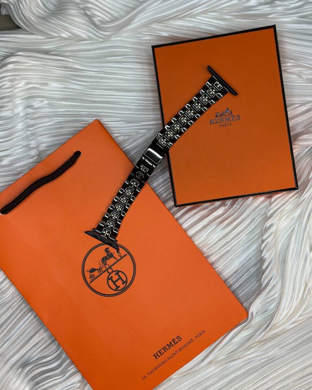 Браслет Chrome Hearts (Apple Watch 42/44/45/49)