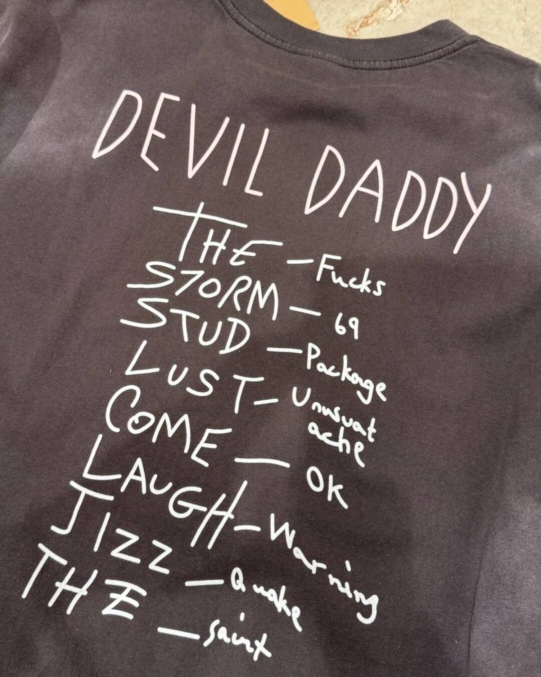 Футболка Saint Michael Devil Daddy