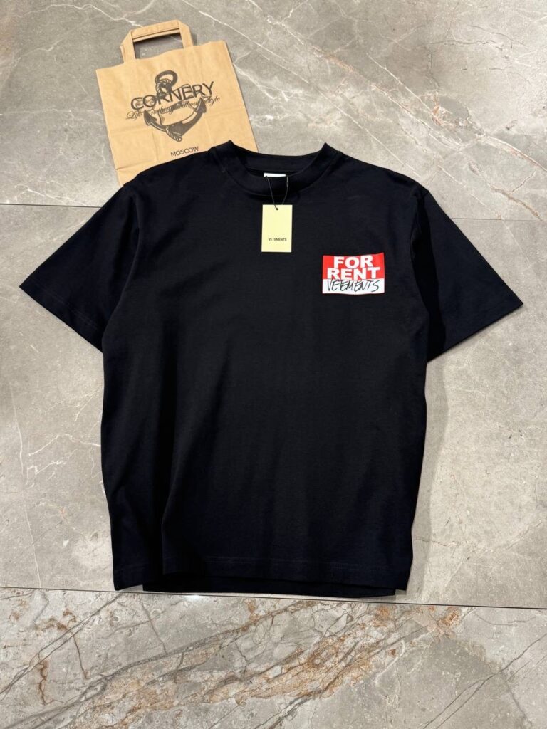 Футболка Vetements For Rent
