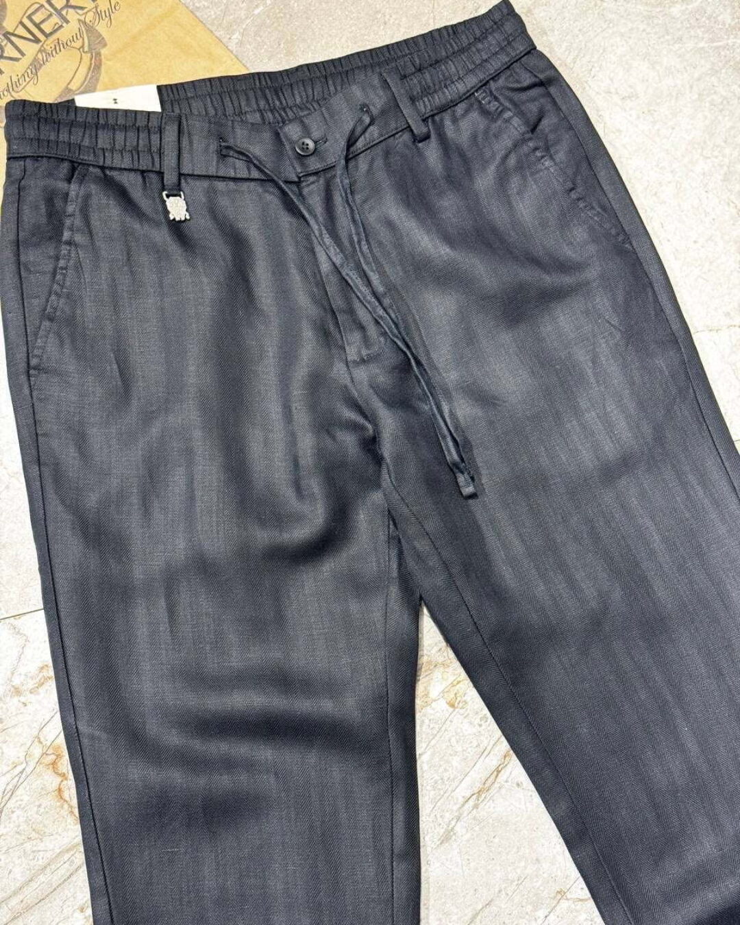 Льняные штаны Brunello Cucinelli