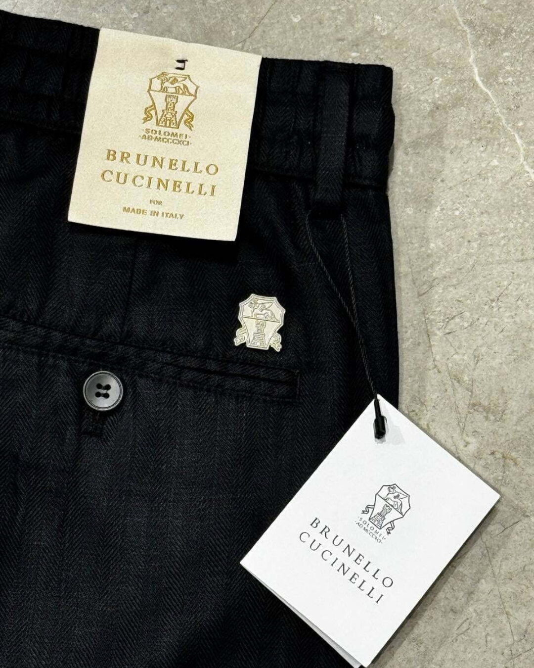 Льняные штаны Brunello Cucinelli