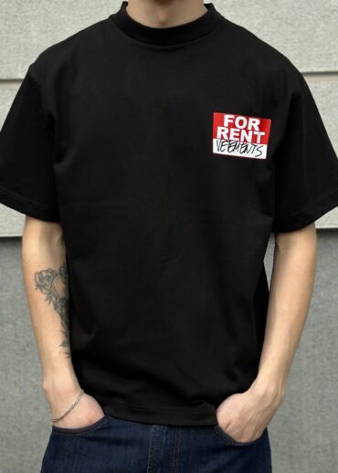 Футболка Vetements For Rent
