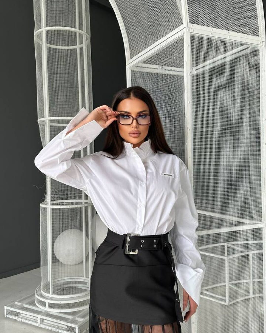 Рубашка Miu Miu