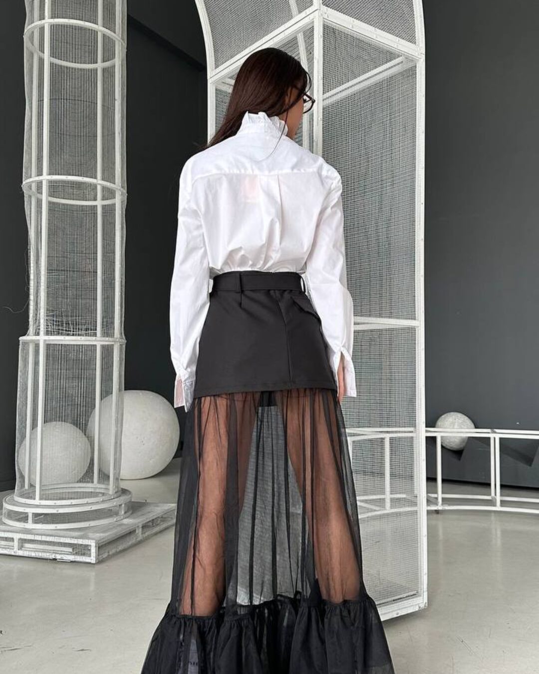 Рубашка Miu Miu