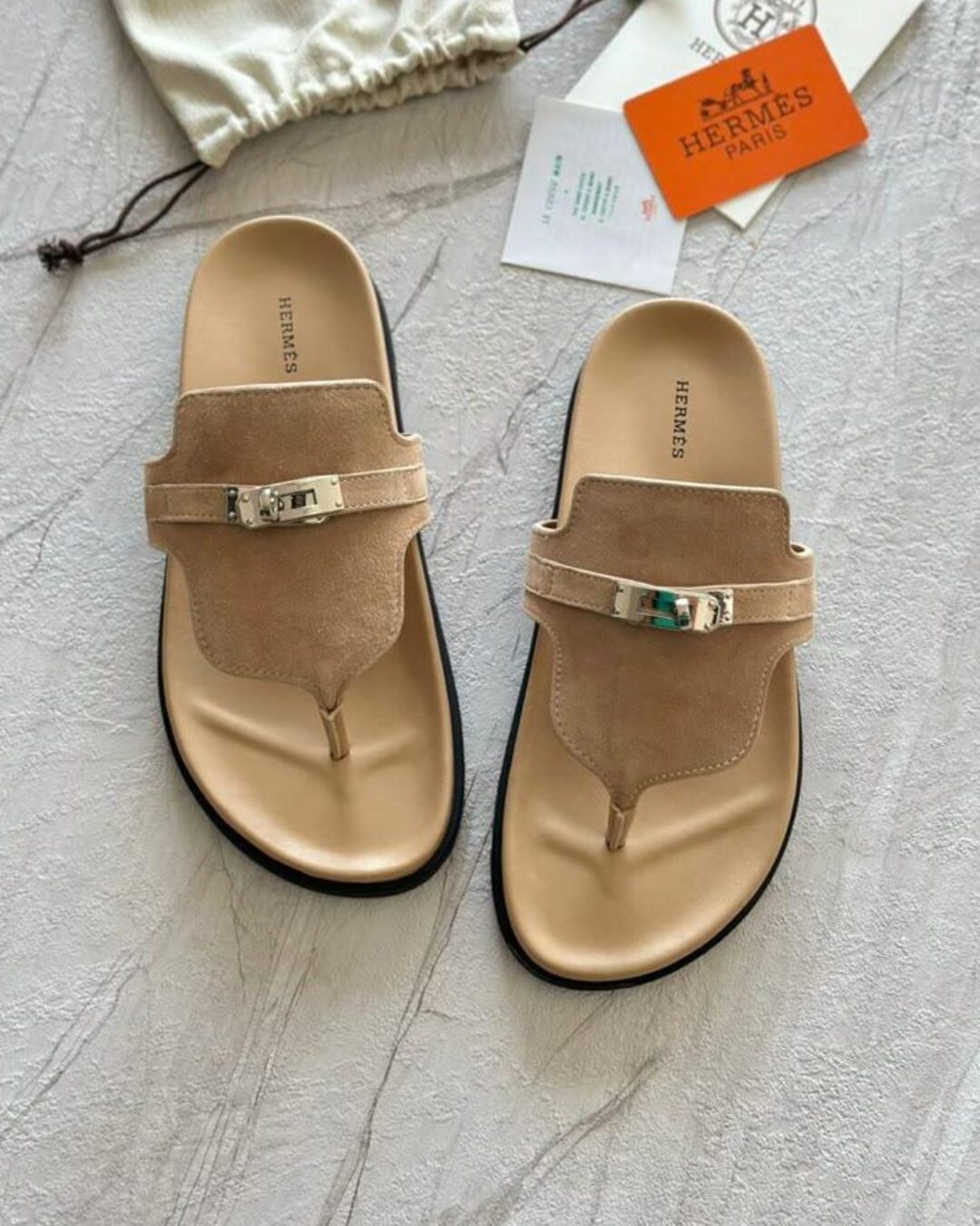Тапки Hermes