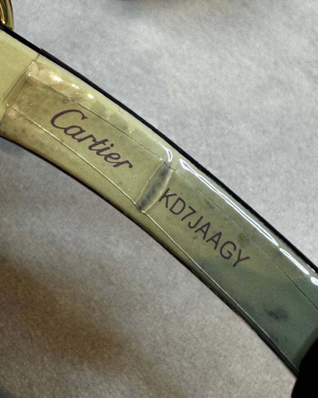 Часы Cartier Baignoire