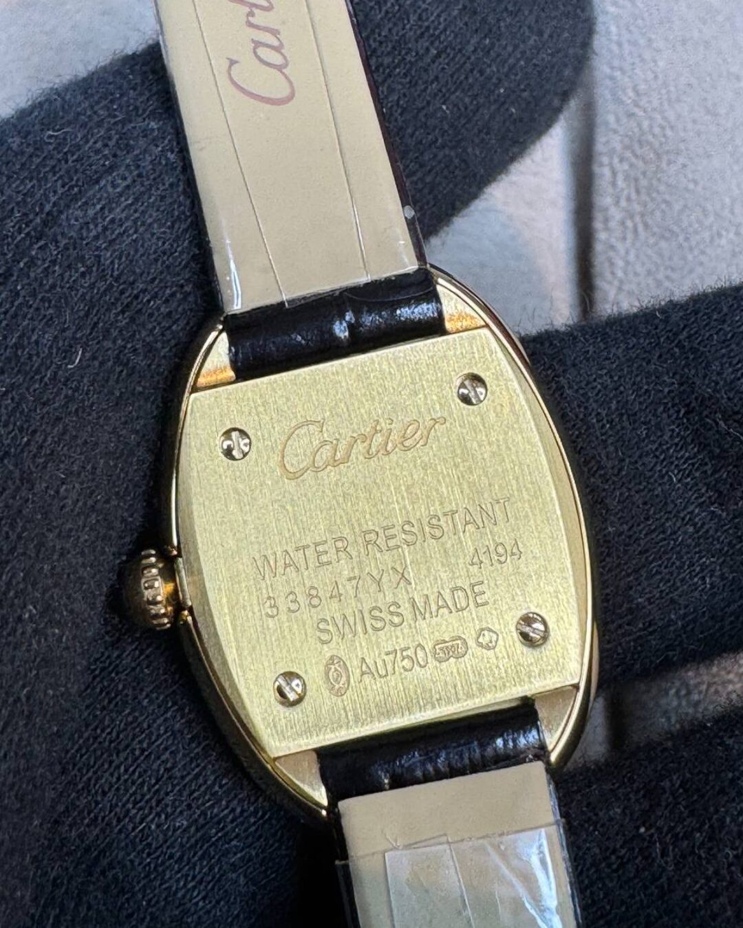 Часы Cartier Baignoire