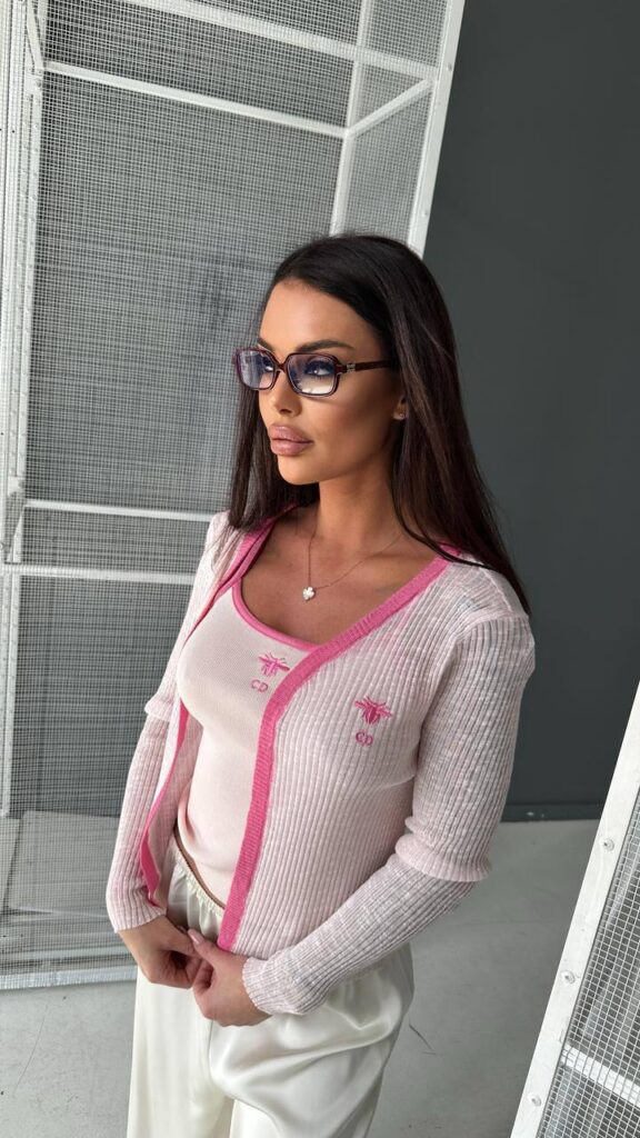 Комплект Dior  (Топ + кардиган)