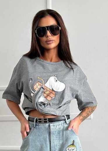 Футболка Acne x Moomin