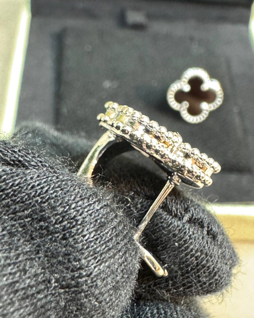 Серьги Van Cleef & Arpels Vintage Alhambra
