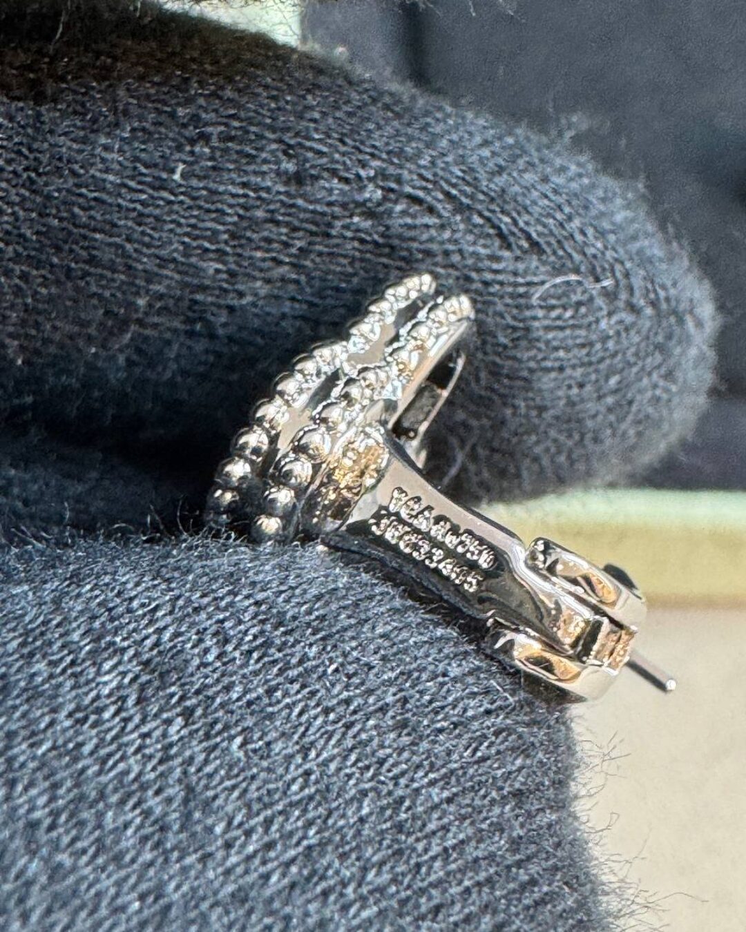 Серьги Van Cleef & Arpels Vintage Alhambra