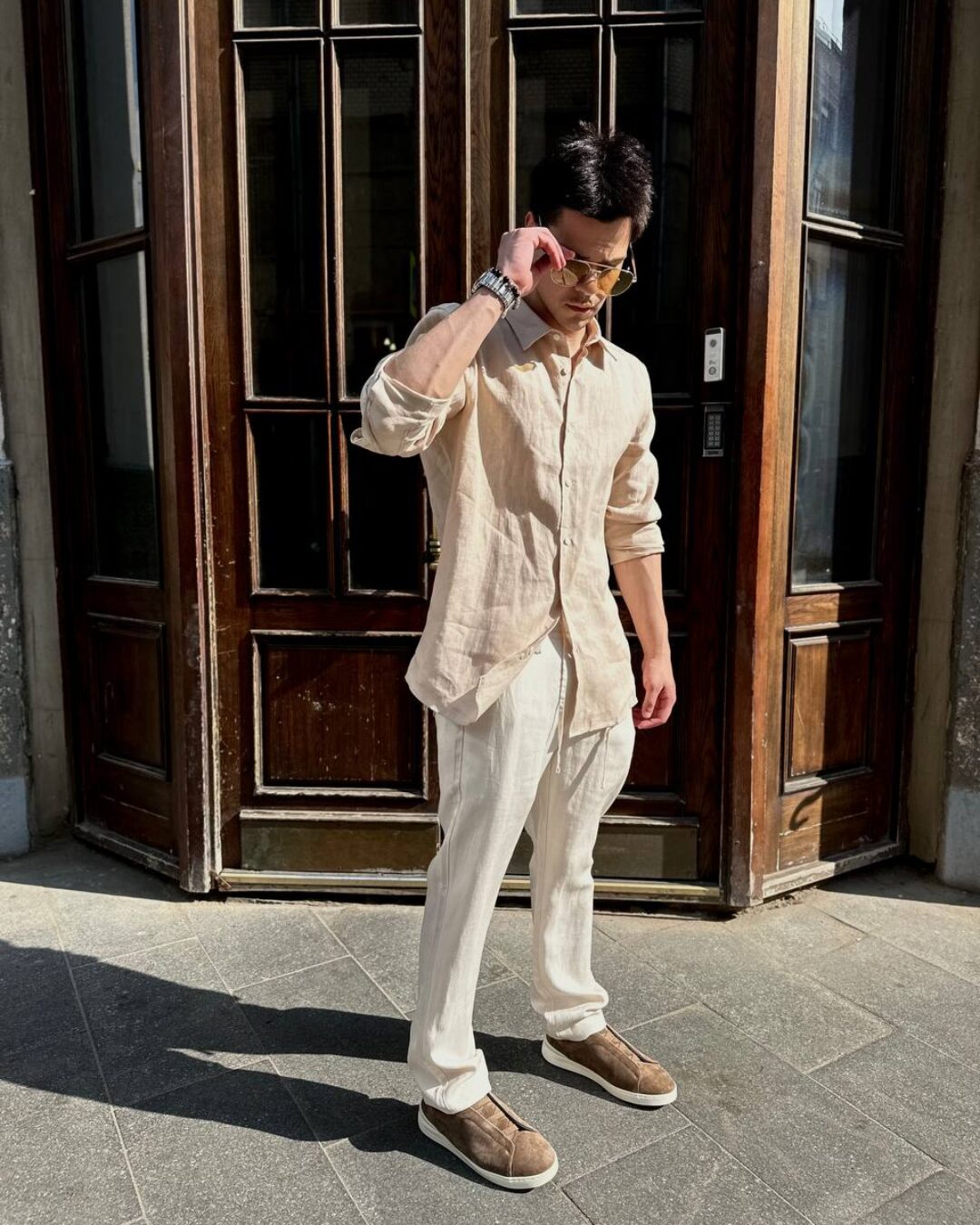 Льняная рубашка Loro Piana