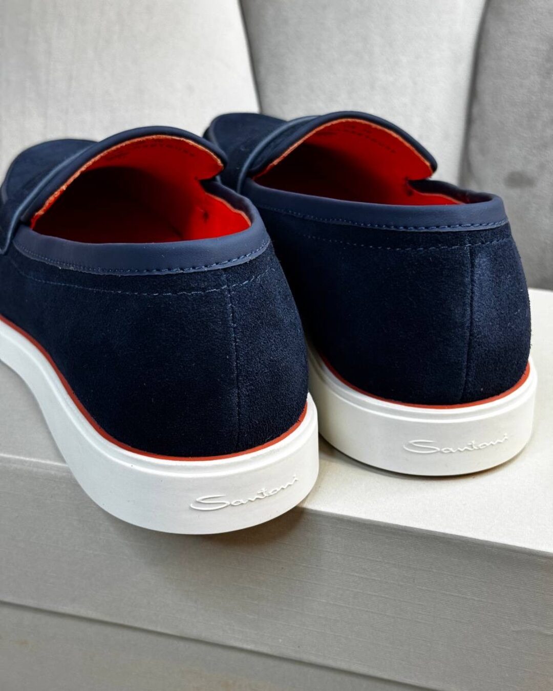 Лоферы Santoni