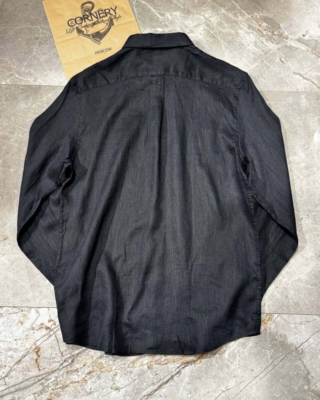 Льняная рубашка Brunello Cucinelli