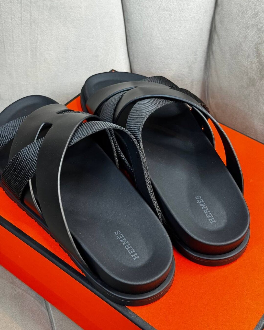 Тапки Hermes