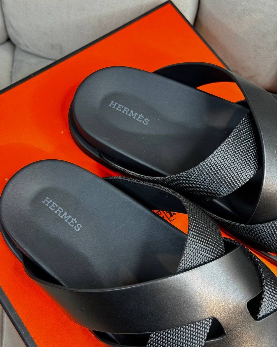 Тапки Hermes