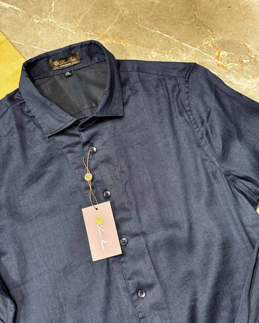 Льняная рубашка Loro Piana