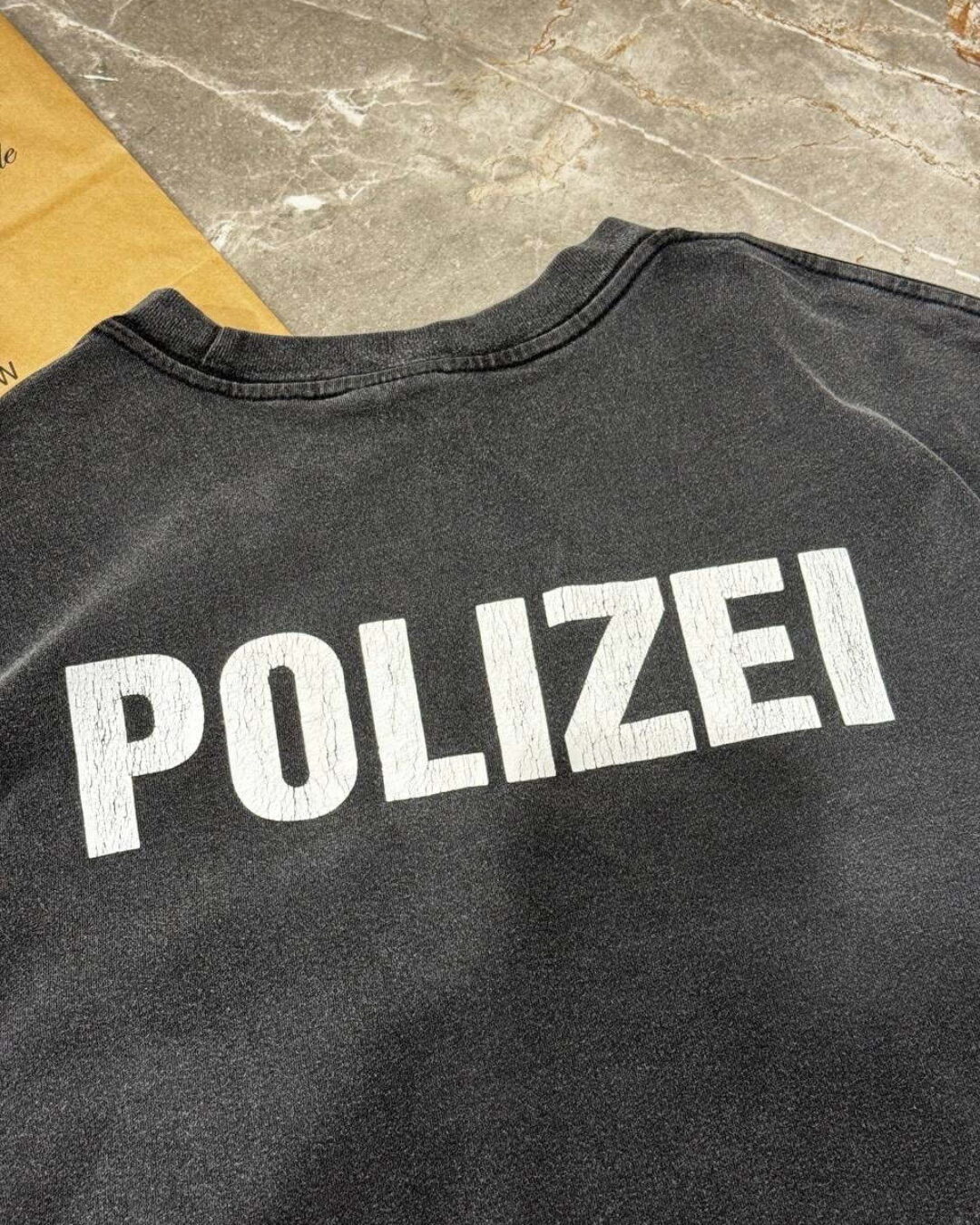 Футболка Vetements Polizei — фото 7