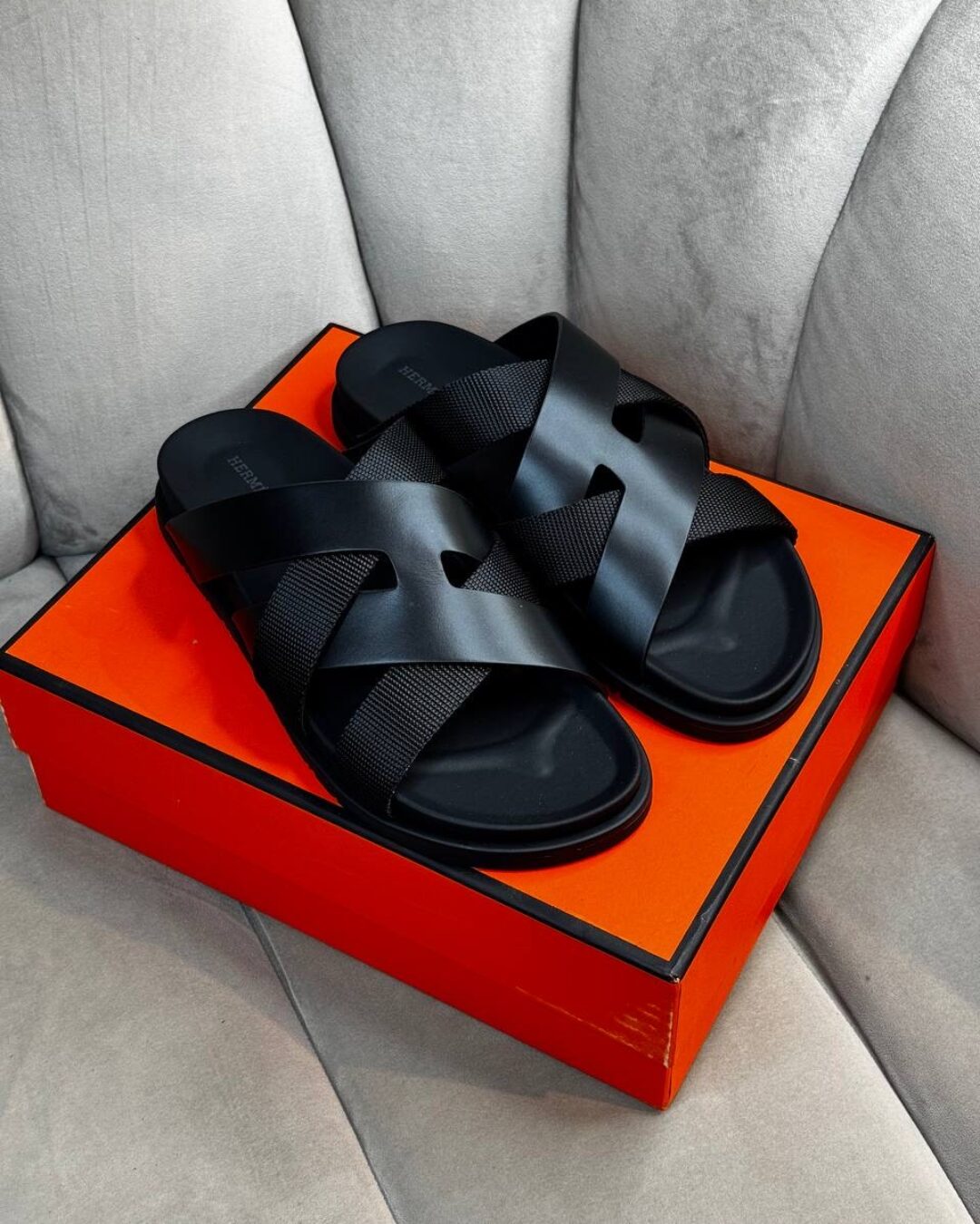 Тапки Hermes