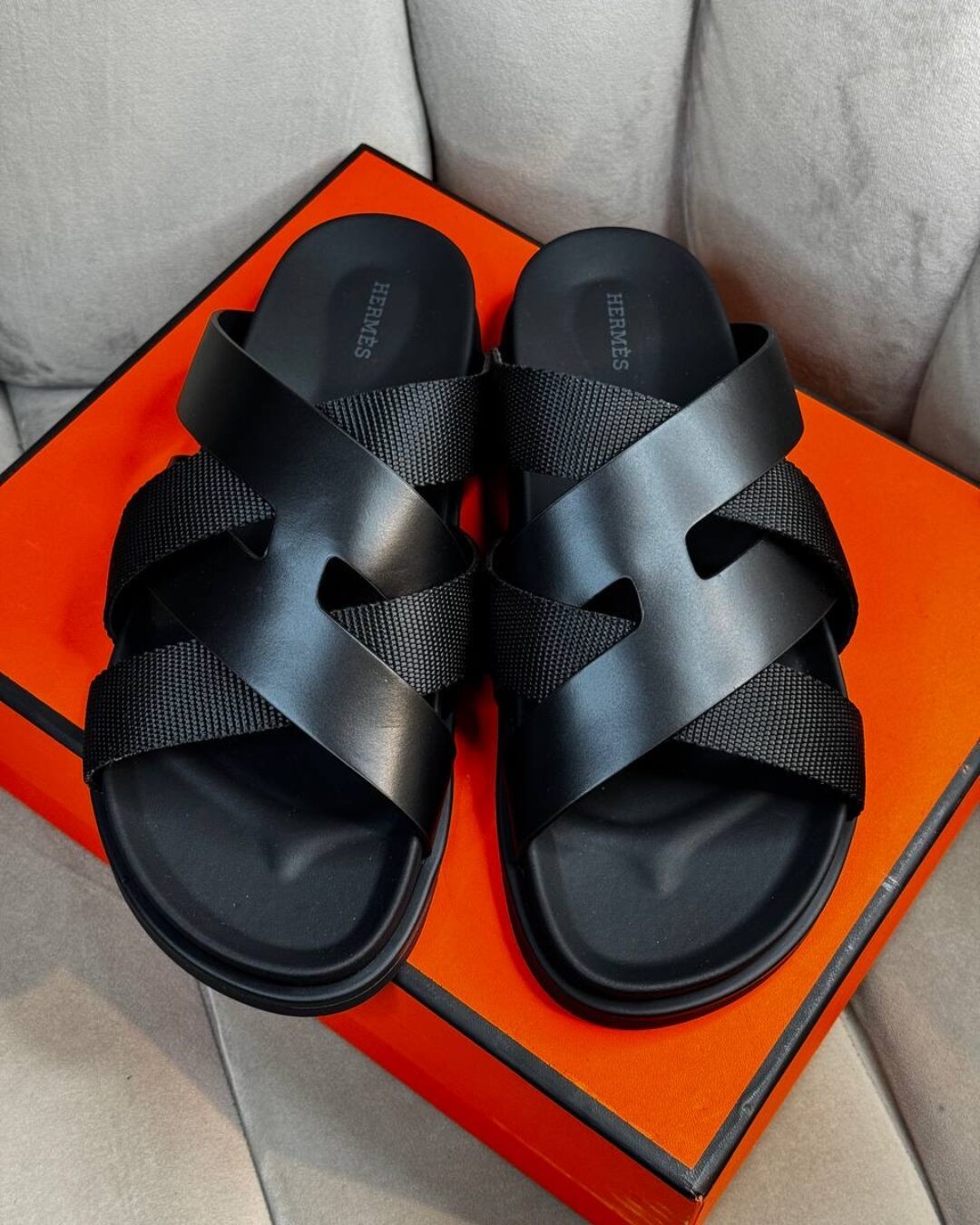 Тапки Hermes