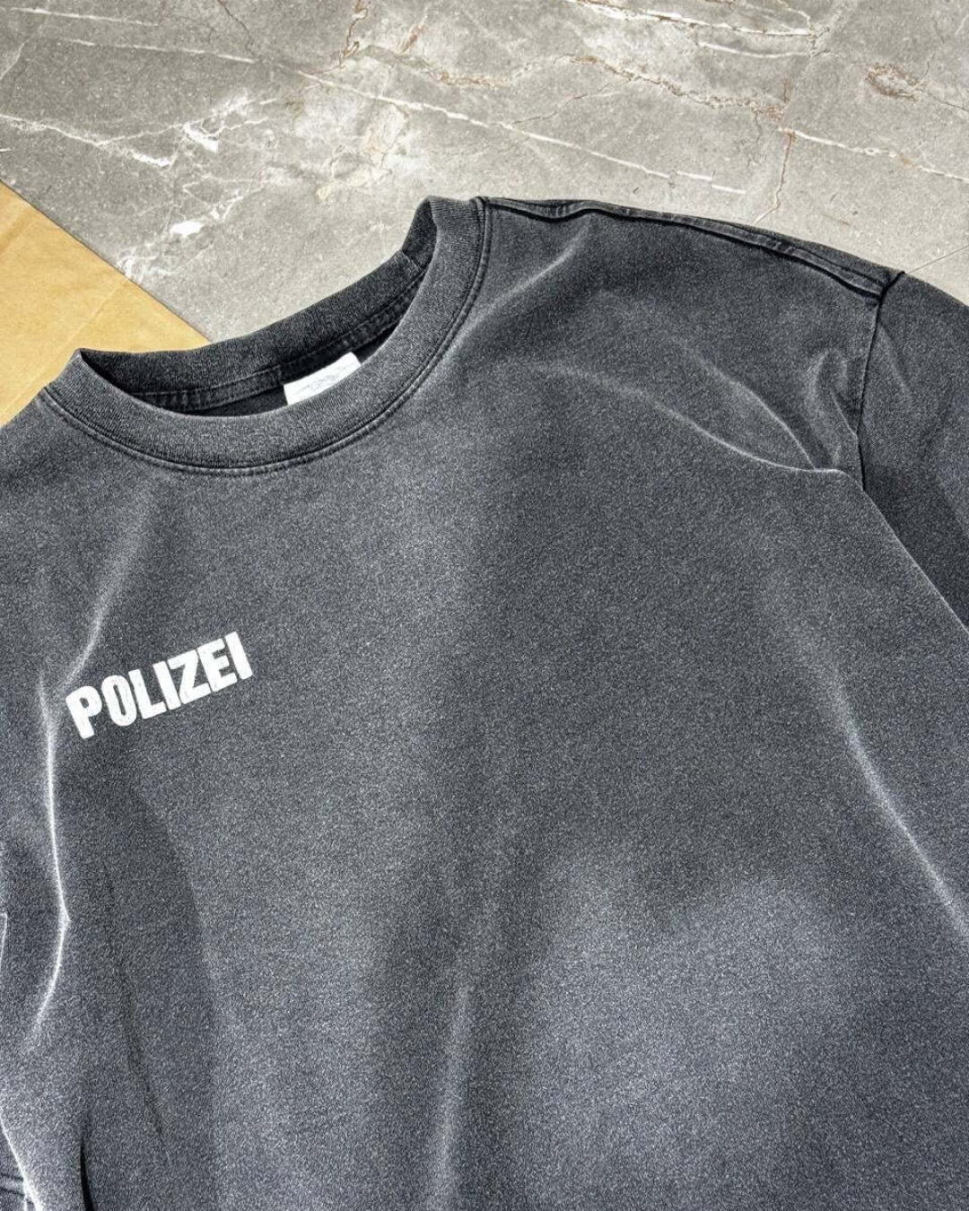 Футболка Vetements Polizei — фото 4