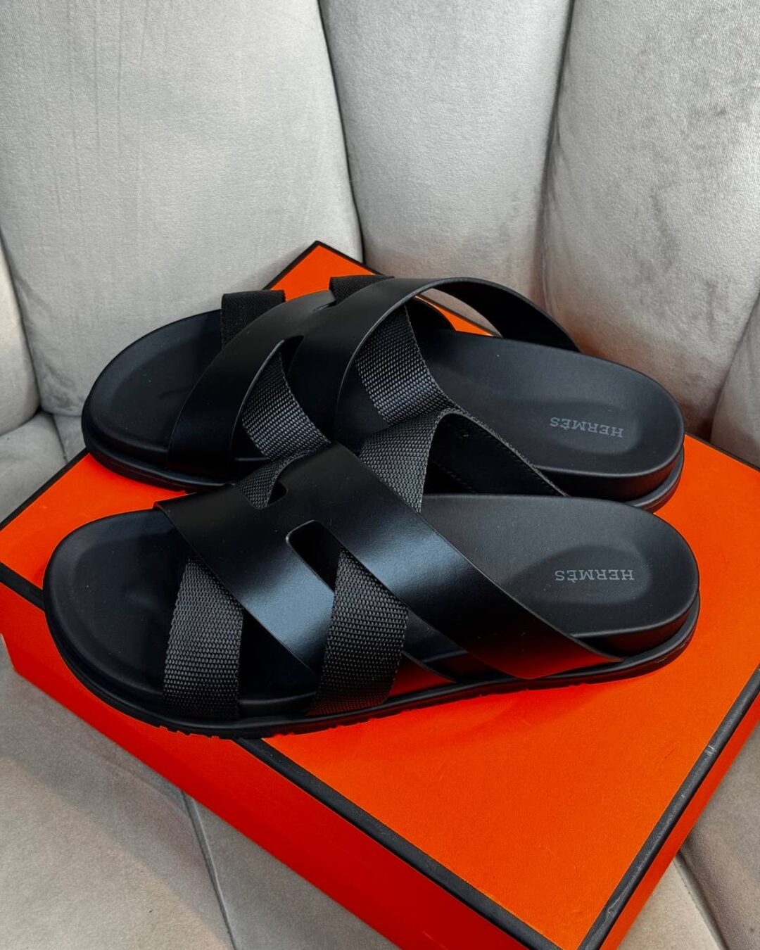 Тапки Hermes