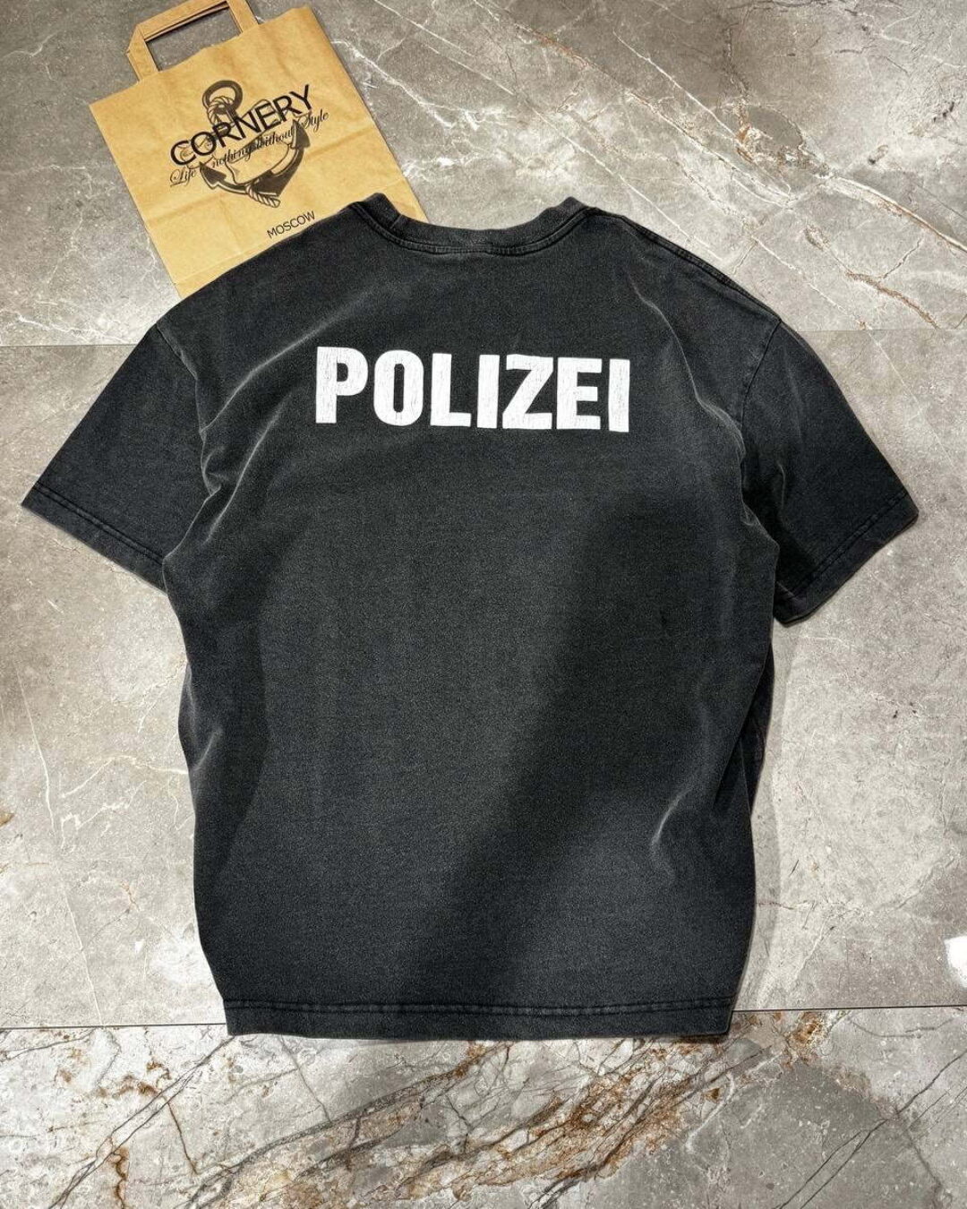 Футболка Vetements Polizei — фото 2