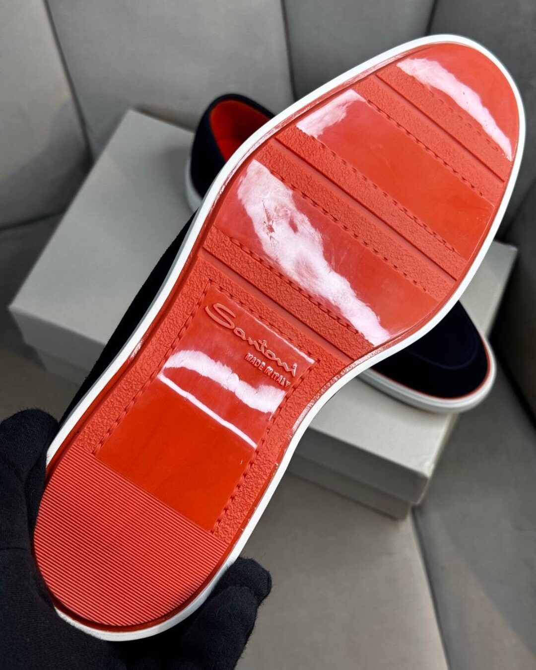Лоферы Santoni