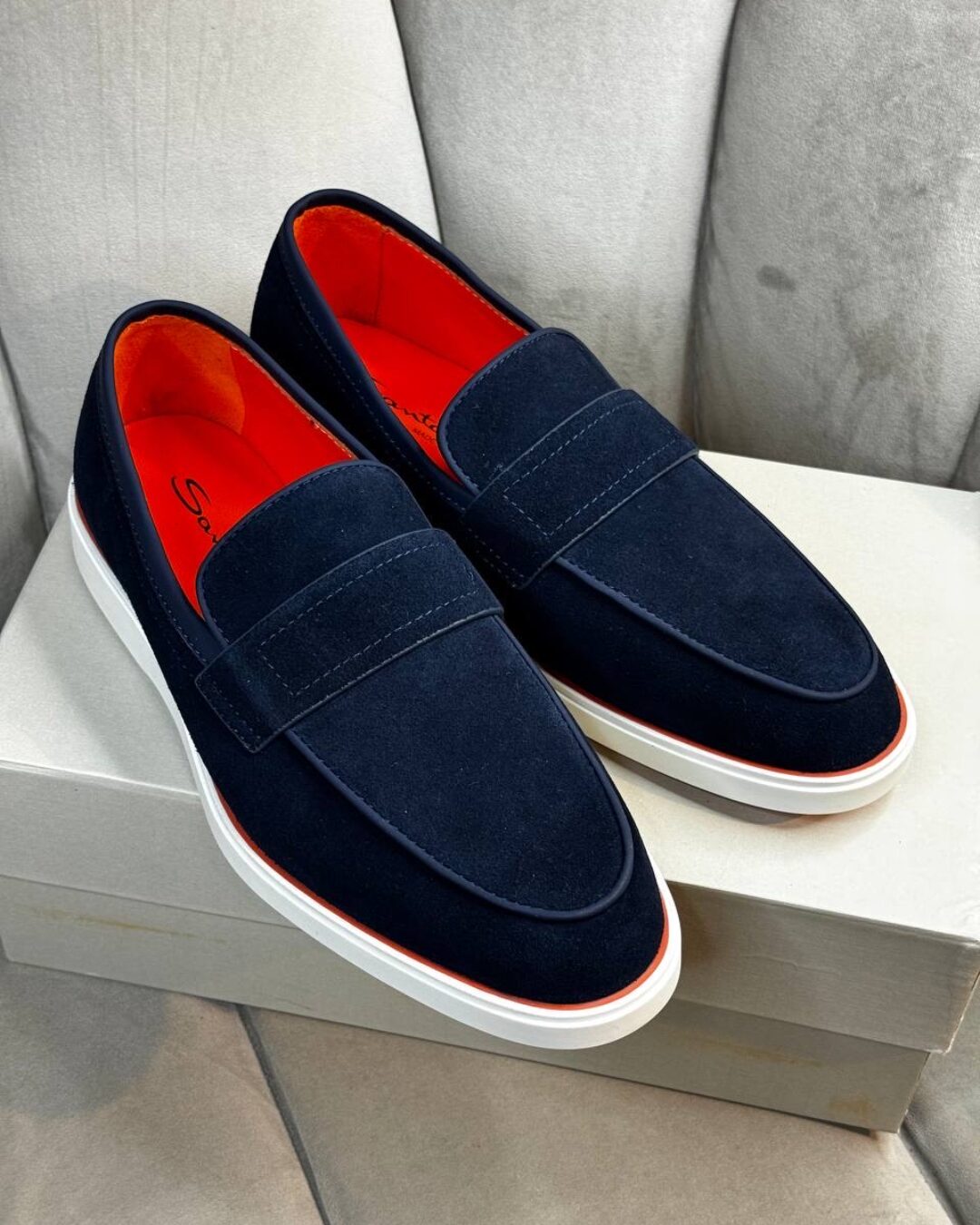 Лоферы Santoni