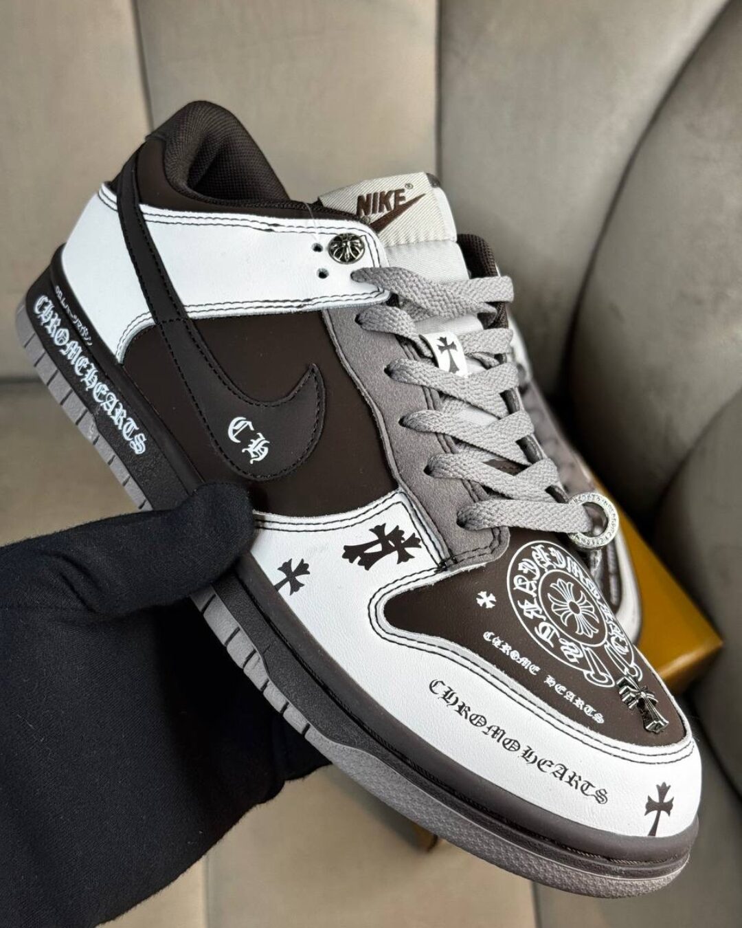 Кроссовки Nike x Chrome Hearts