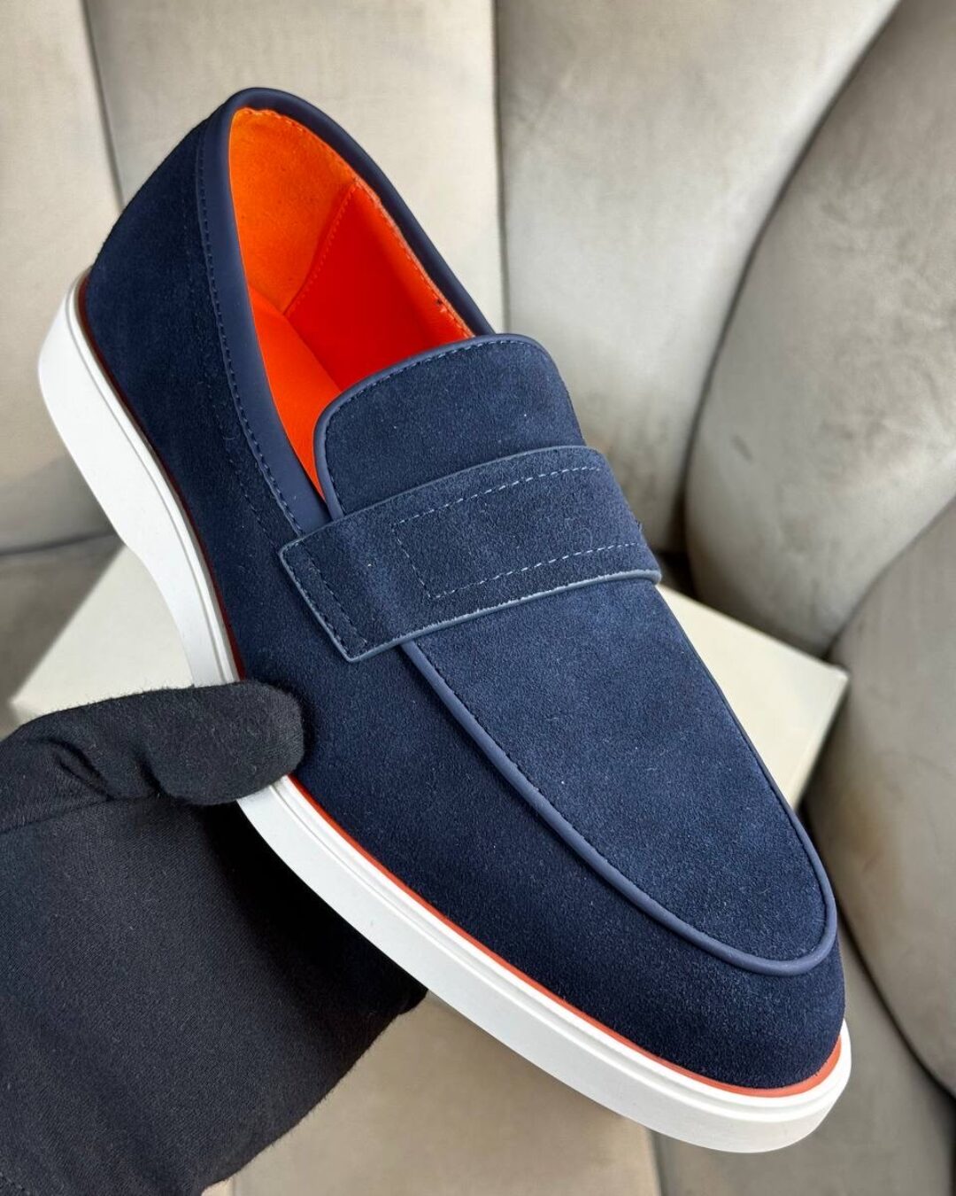 Лоферы Santoni