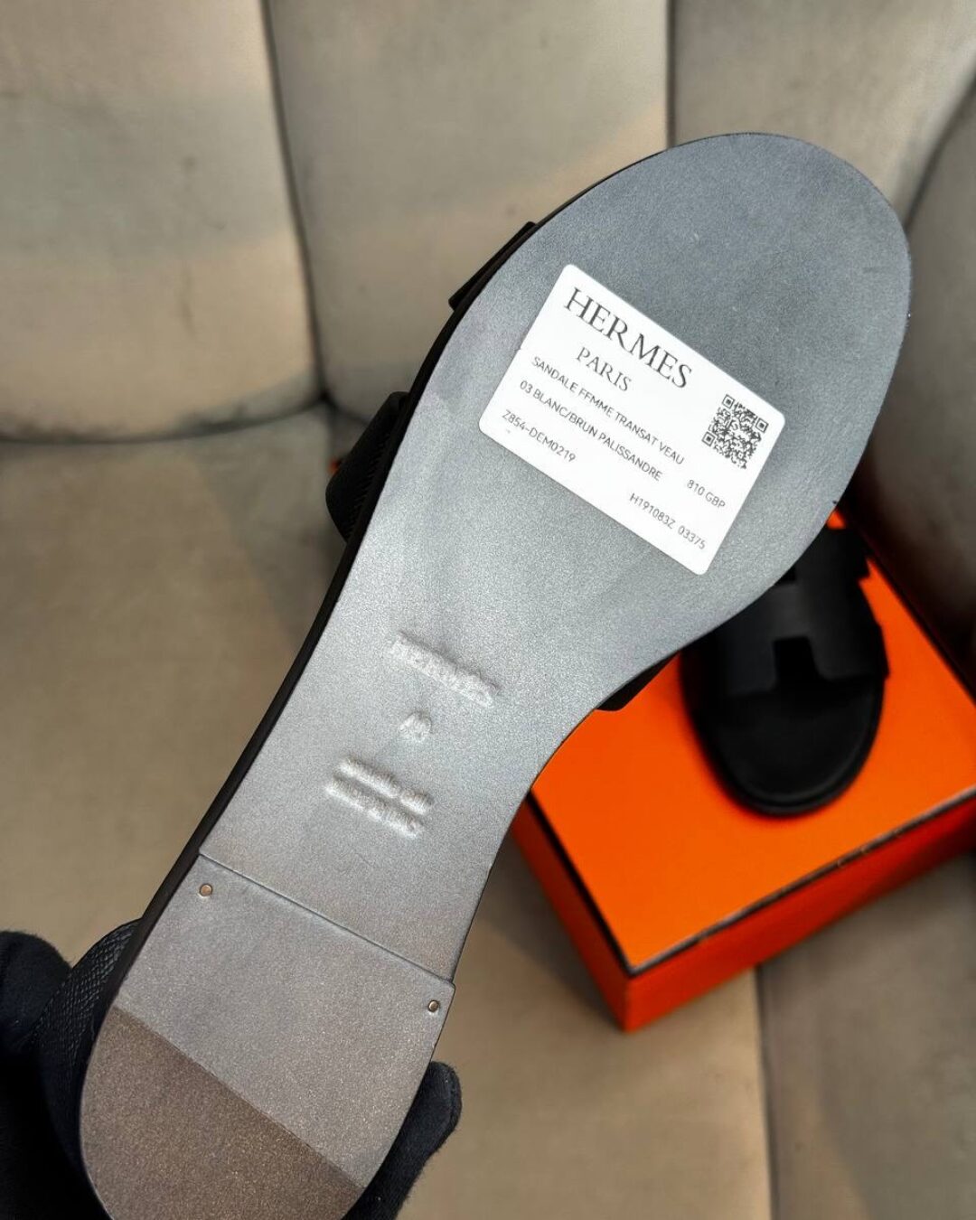 Босоножки Hermes