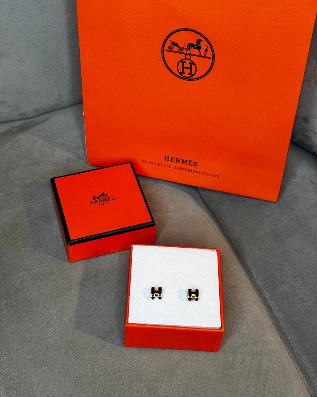 Серьги Hermes
