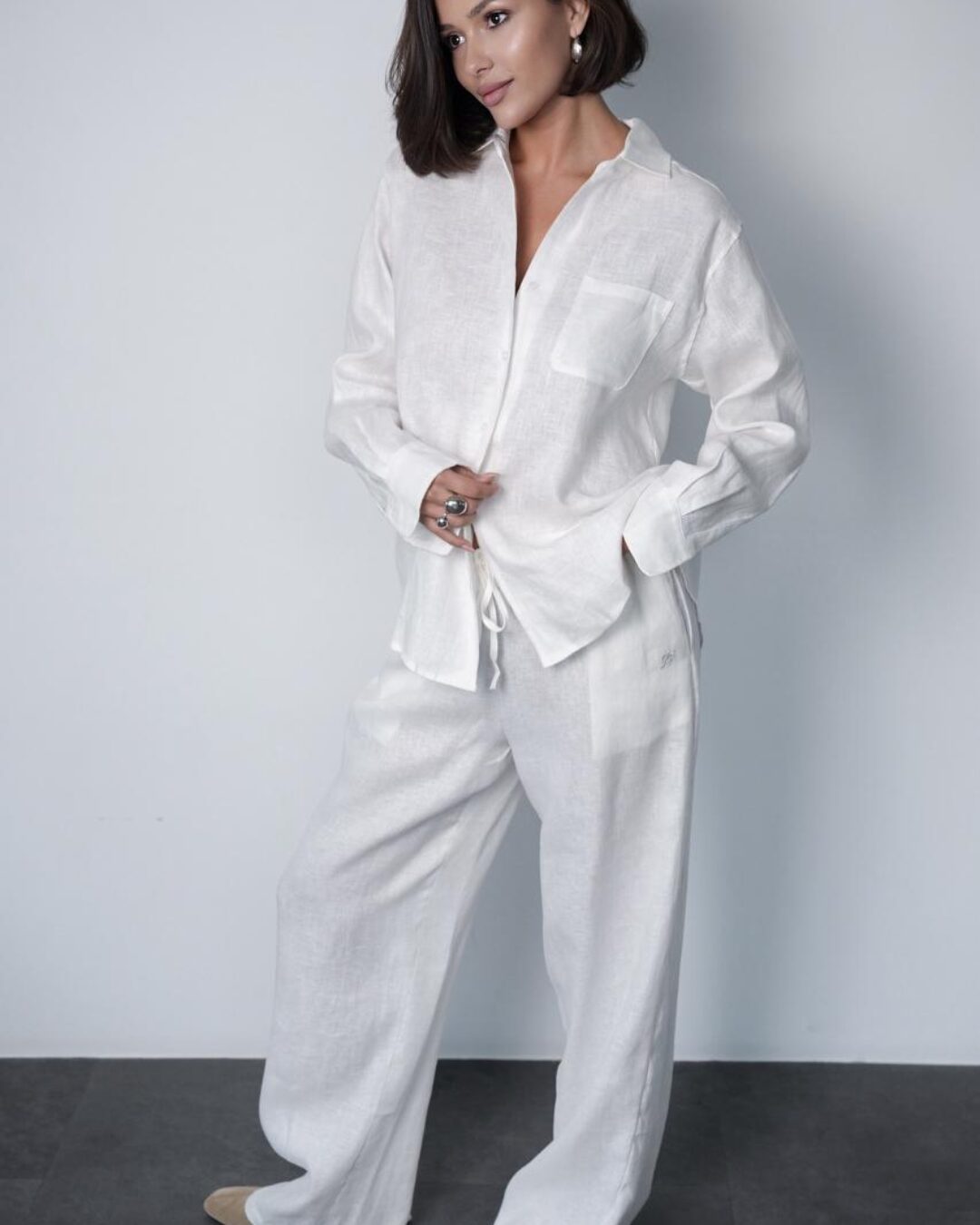 Льняной костюм Loro Piana