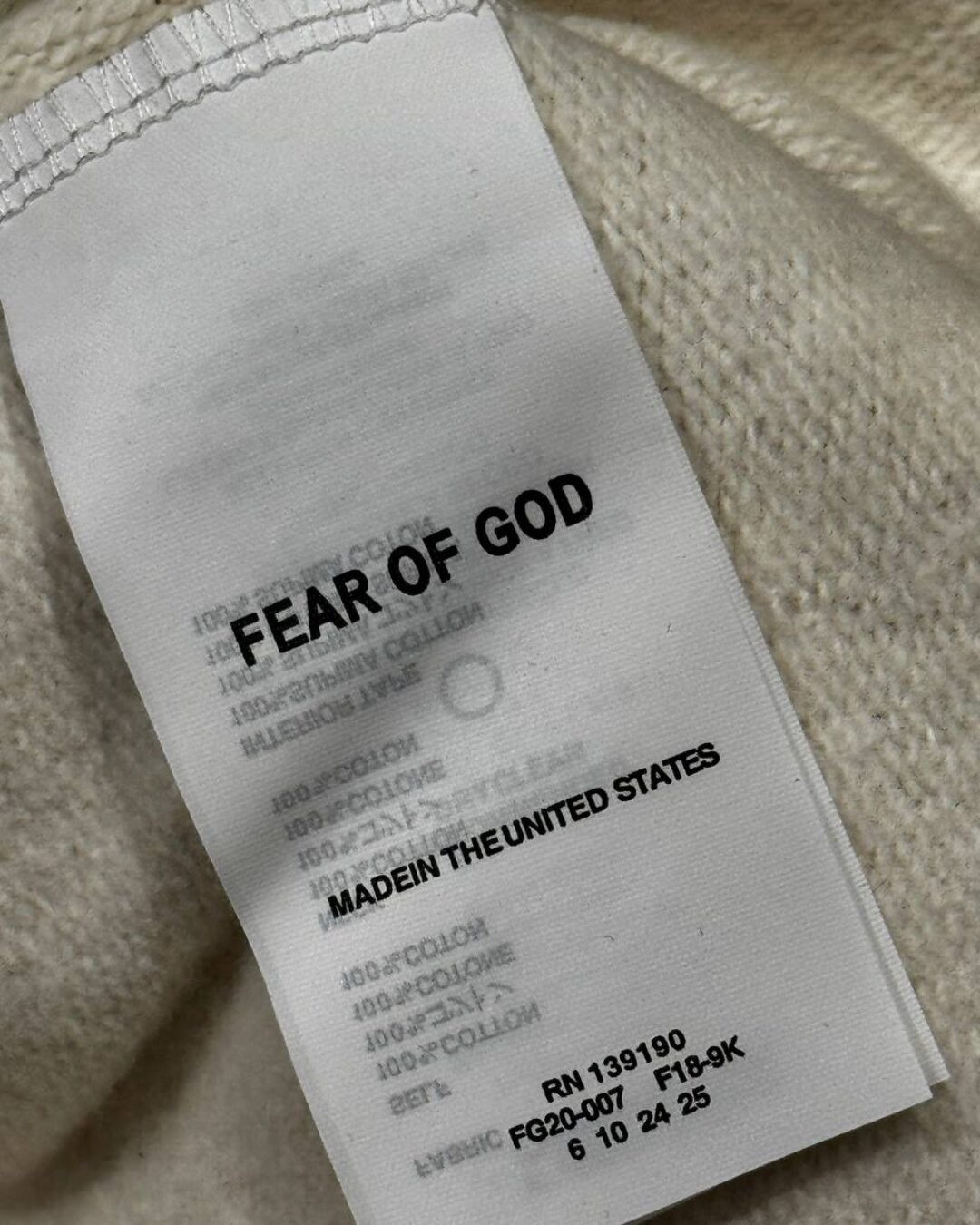 Спортивный костюм Fear of God