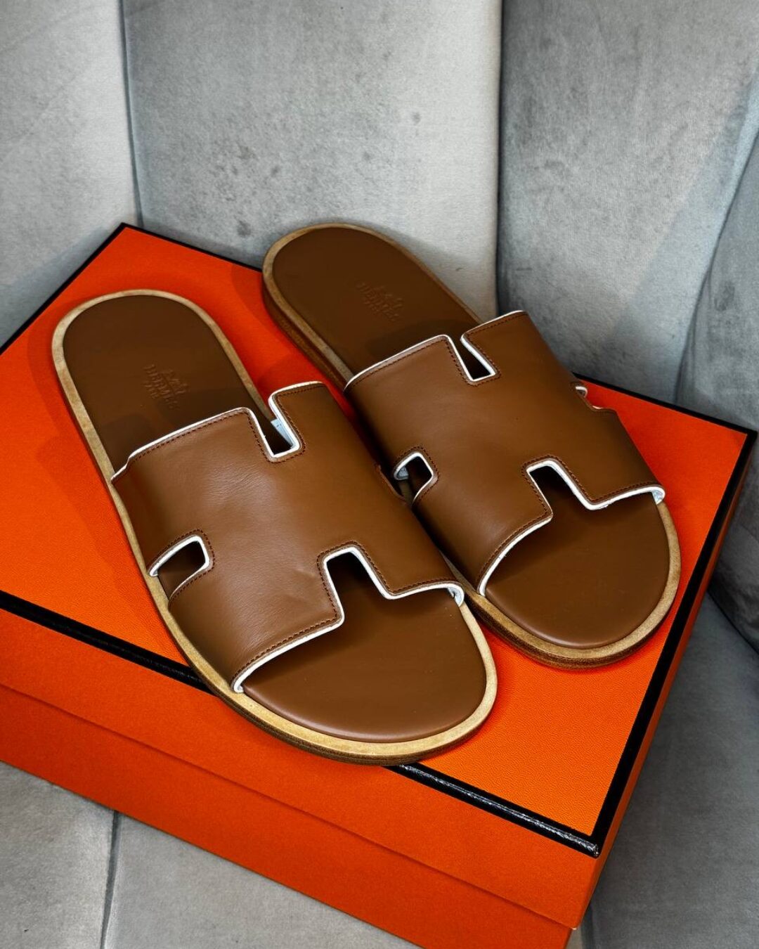Тапки Hermes