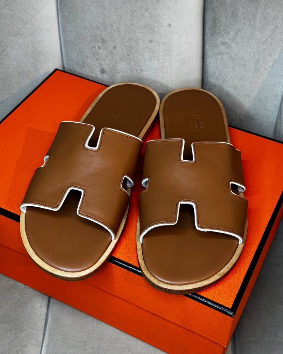 Тапки Hermes